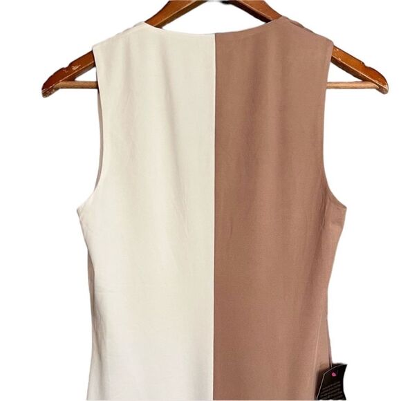 NWT! Bebe colour block hardware detail dress - Picture 4 of 12